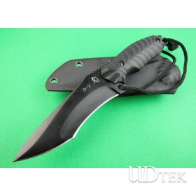 Chrysanthemum word Tactical Knife Machete Knife with High Quality DS Blade Material UDTEK01314 
